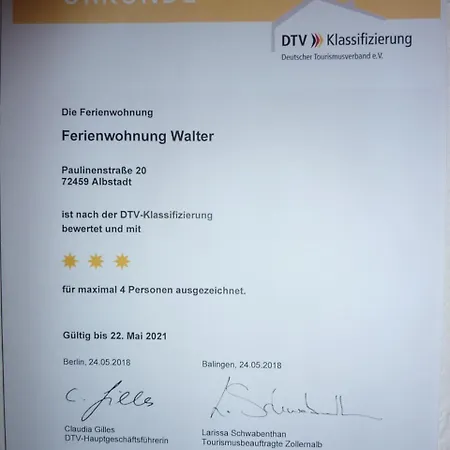 Ferienwohnung Walter Apartamento